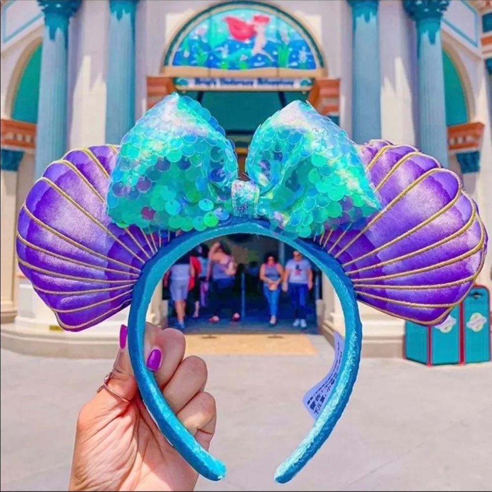Disney parks mermaid ears NWT